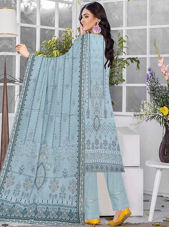 Jugni Printed Lawn Collection 2025 By Lasani (D-06)