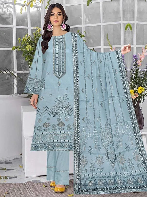 Jugni Printed Lawn Collection 2025 By Lasani (D-06)