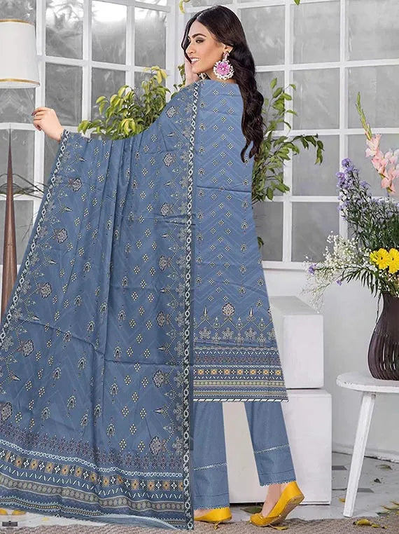 Jugni Printed Lawn Collection 2025 By Lasani (D-09)