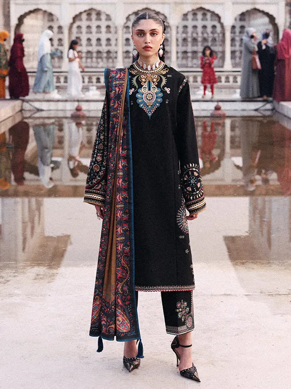 Jugnu Luxury Embroidered Khaddar Collection 2025 (Bejul)