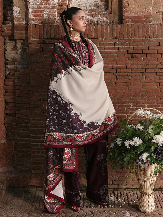Jugnu Luxury Embroidered Khaddar Collection 2025 (LALEH)