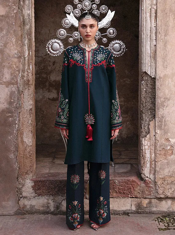 Jugnu Luxury Embroidered Khaddar Collection 2025 (Rati)