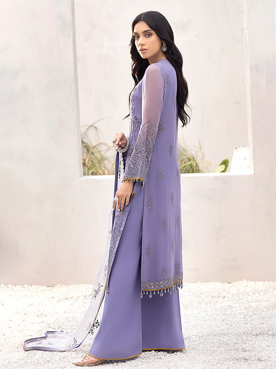 Flossie Festive Embroidered Unstitched Collection'26 (K-1201 Lavelia)