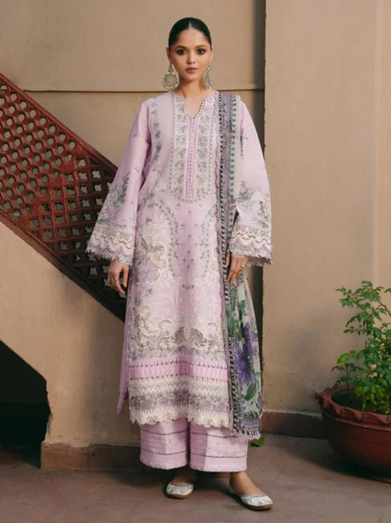 KAHE Ek Fasana Embroidered Lawn Collection 2026 (KLB-4A-MEHAK)