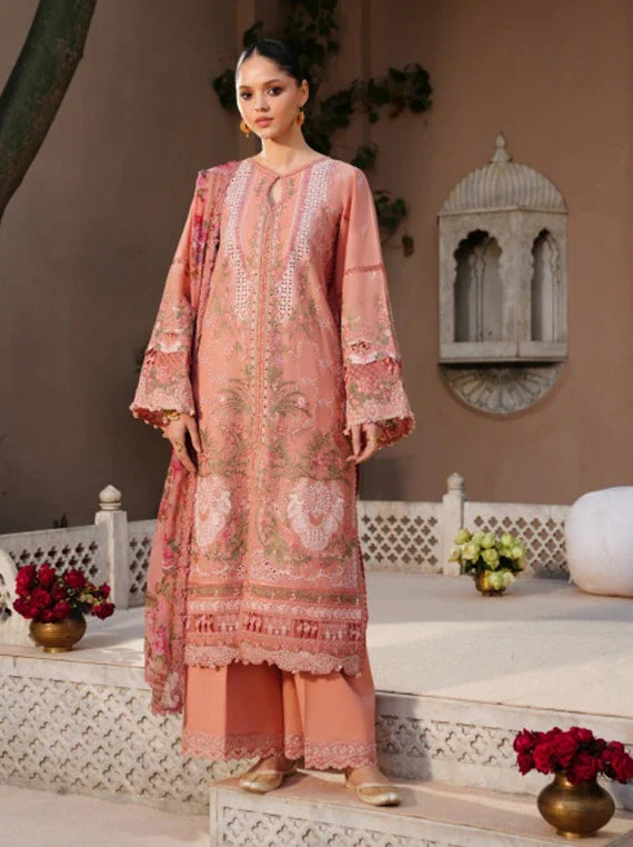 KAHE Ek Fasana Embroidered Lawn Collection 2026 (KLB-5B-ADAA)