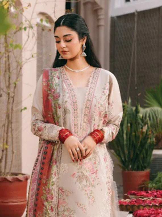 KAHE Ek Fasana Embroidered Lawn Collection 2026 (KLB-6A-SILSILA)