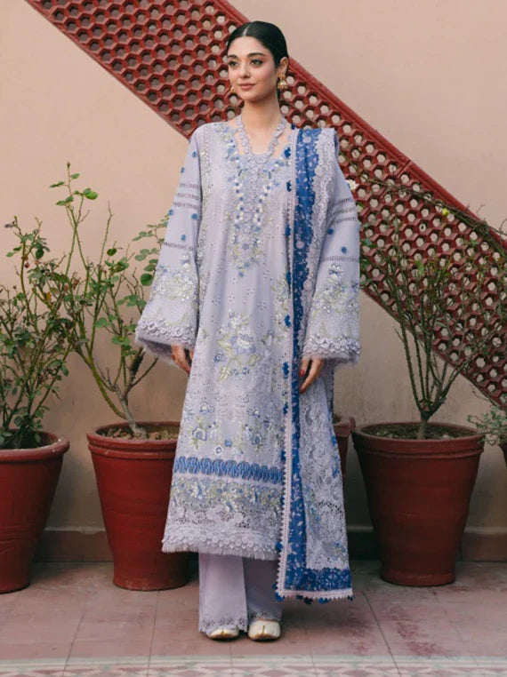 KAHE Ek Fasana Embroidered Lawn Collection 2026 (KLB-7B-NAZNEEN)