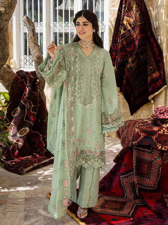 KAHF Embroidered Karandi Collection 2026 (KKH-01 PRIMROSE)