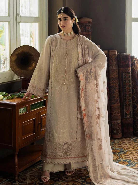 KAHF Embroidered Karandi Collection 2026 (KKH-07 BALI)