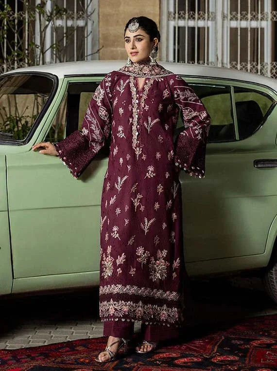 KAHF Embroidered Karandi Collection 2026 (KKH-6A UMBALITE)