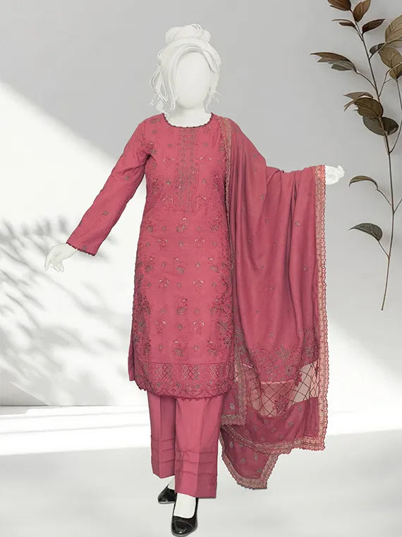 KALLI by ABC Embroidered Dhanak Collection 2025