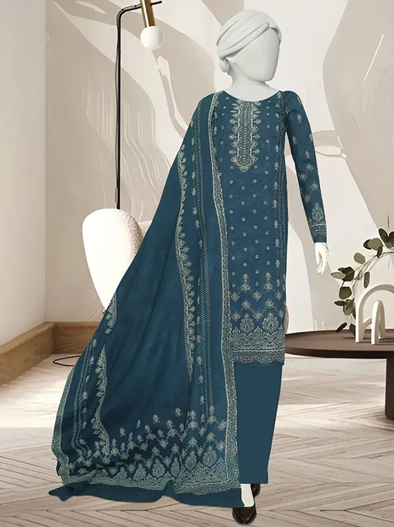 KASHMIRA Printed Dhanak Zarri Collection 2025 Vol-19 by ABC (D-03)