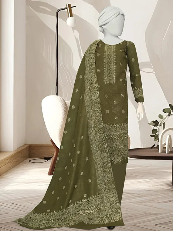 KASHMIRA Printed Dhanak Zarri Collection 2025 Vol-19 by ABC (D-04)