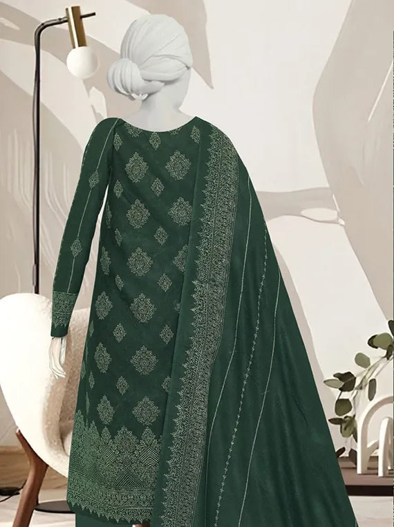 KASHMIRA Printed Dhanak Zarri Collection 2025 Vol-19 by ABC (D-06)