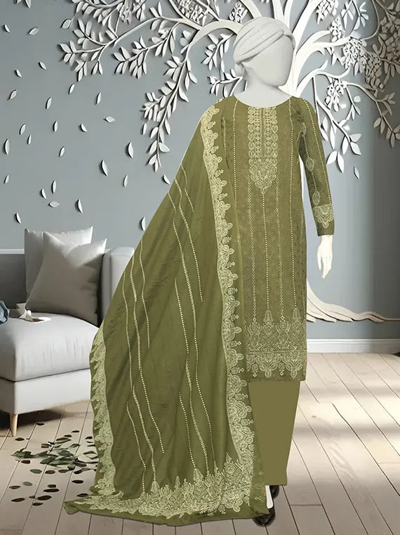 KASHMIRA Printed Dhanak Zarri Collection 2025 Vol-20 by ABC (D-04)