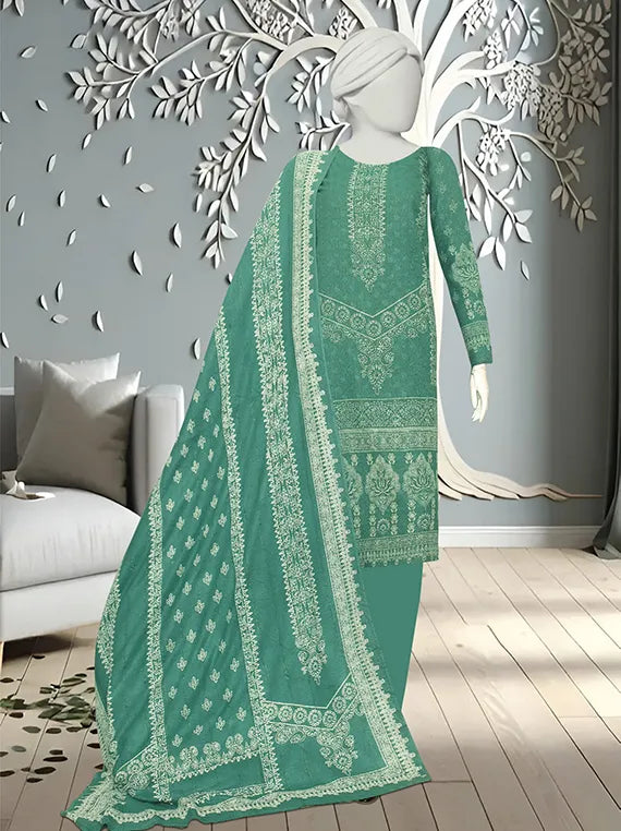 KASHMIRA Printed Dhanak Zarri Collection 2025 Vol-20 by ABC (D-07)