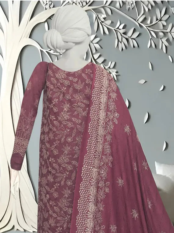 KASHMIRA Printed Dhanak Zarri Collection 2025 Vol-20 by ABC (D-08)