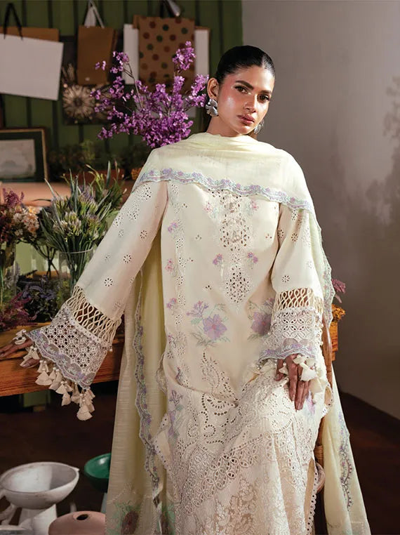Kai Luxury Lawn Collection 2025 By Zoya & Fatima (04-SEREN)
