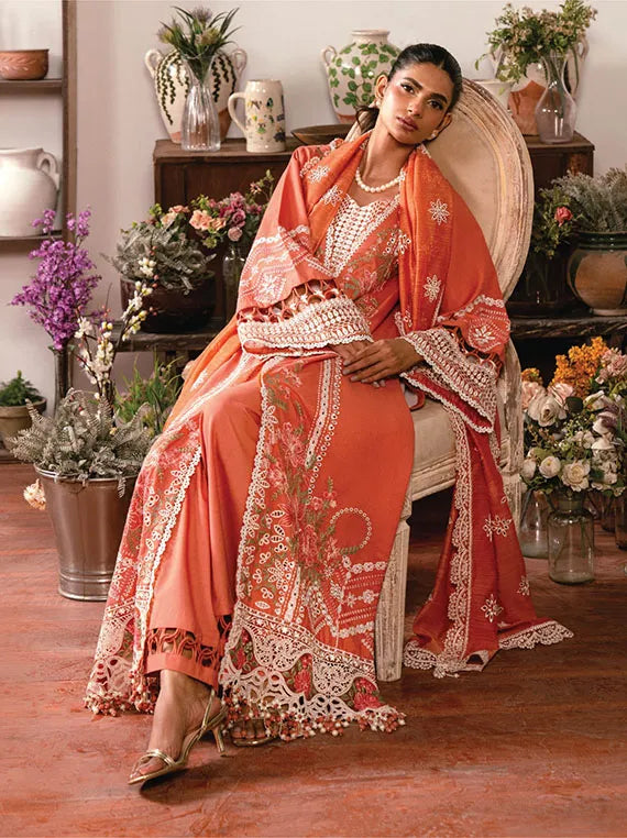 Kai Luxury Lawn Collection 2025 By Zoya & Fatima (07-ESMA)