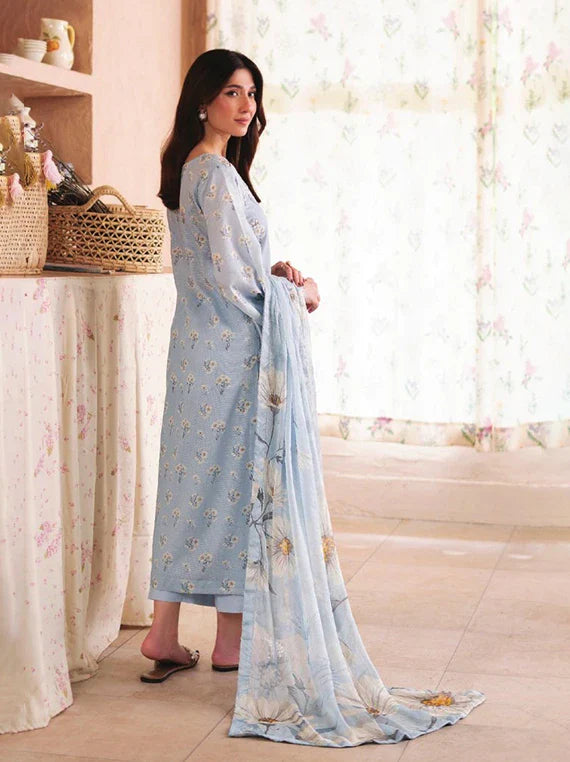 Kanwal by HumDum Luxury Lawn Collection 2026 (D-02)