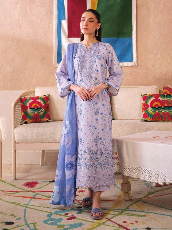 Kanwal by HumDum Luxury Lawn Collection 2026 (D-05)