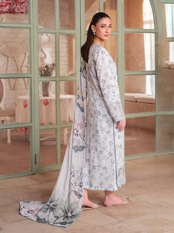 Kanwal by HumDum Luxury Lawn Collection 2026 (D-06)