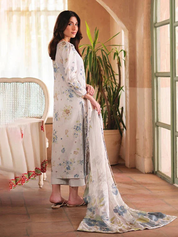 Kanwal by HumDum Luxury Lawn Collection 2026 (D-08)