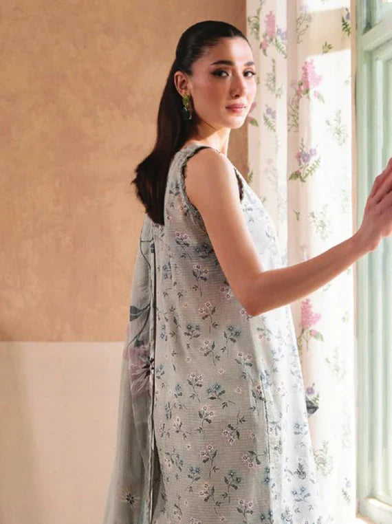 Kanwal by HumDum Luxury Lawn Collection 2026 (D-10)