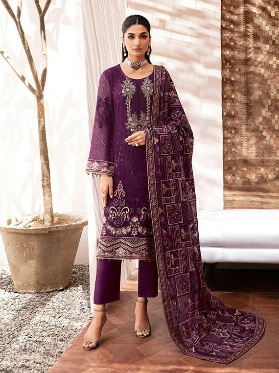 Kashish Weightless Chiffon Collection by Ramsha (K-201)