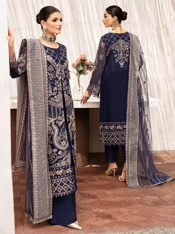 Kashish Weightless Chiffon Collection by Ramsha (K-203)