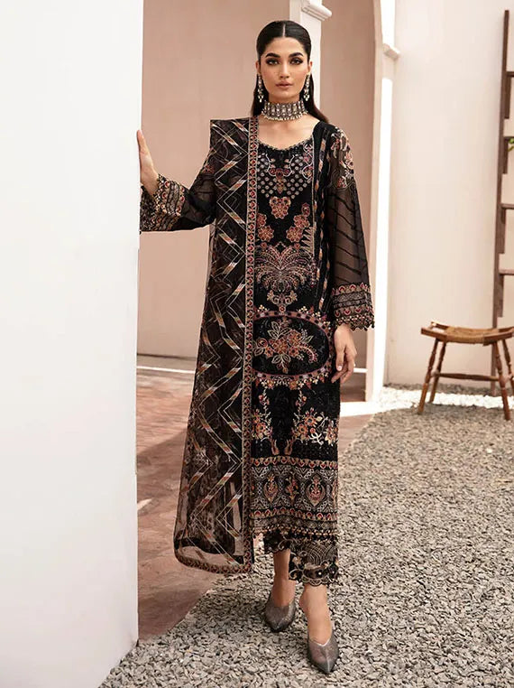 Kashish Weightless Chiffon Collection by Ramsha (K-205)