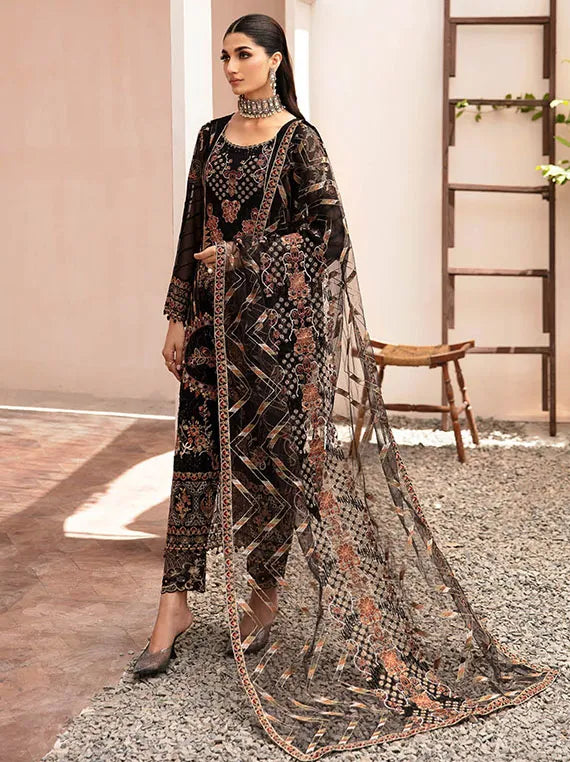 Kashish Weightless Chiffon Collection by Ramsha (K-205)