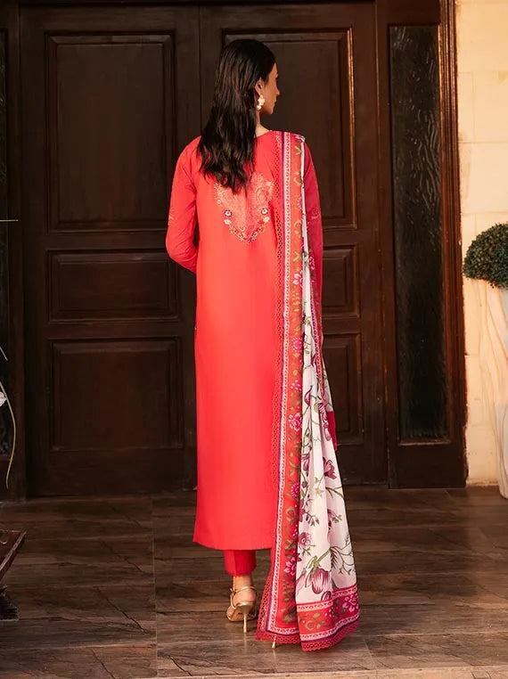 Kayra Embroidered Lawn Collection 2025 By Bin Ilyas (314-A)