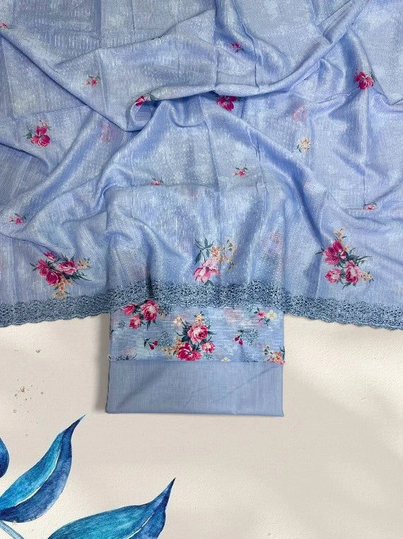 Kesrin Luxe Lawn Edit 2026 Vol-26DD09 (D-01)