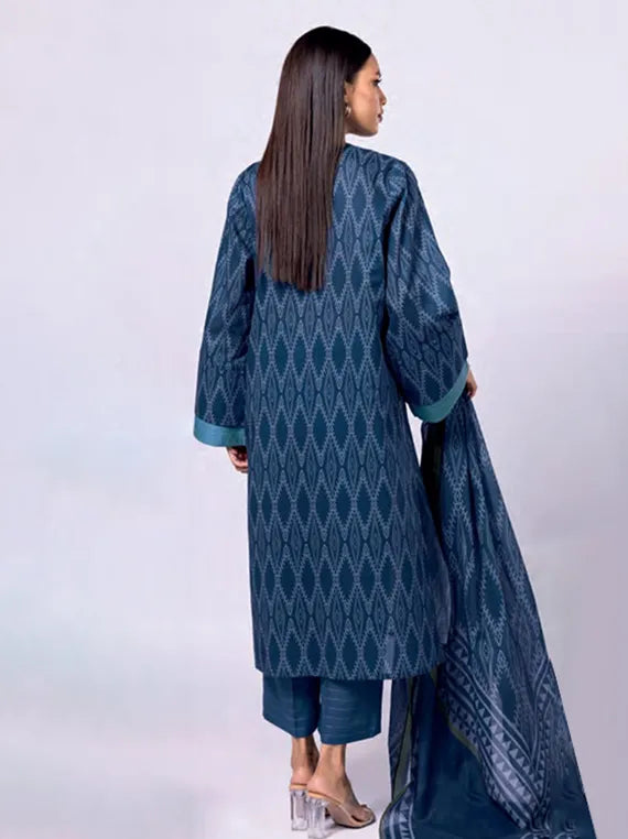 Khaadi Digital Printed Lawn Collection 2025 (ALA230536B)