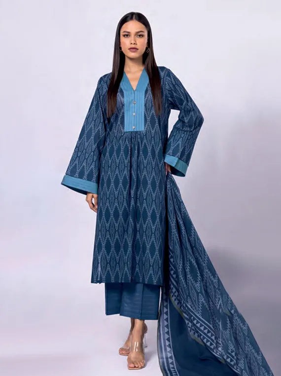Khaadi Digital Printed Lawn Collection 2025 (ALA230536B)