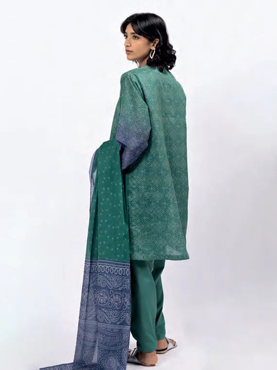 Khaadi Digital Printed Lawn Collection 2025 (ALA230619A)