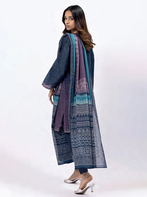 Khaadi Digital Printed Lawn Collection 2025 (ALA230620A)