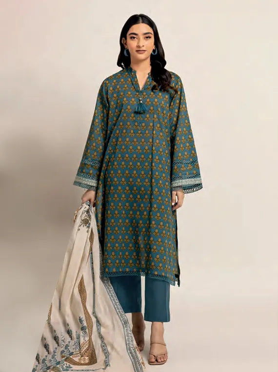 Khaadi Digital Printed Lawn Collection 2025 (ALA230701B)