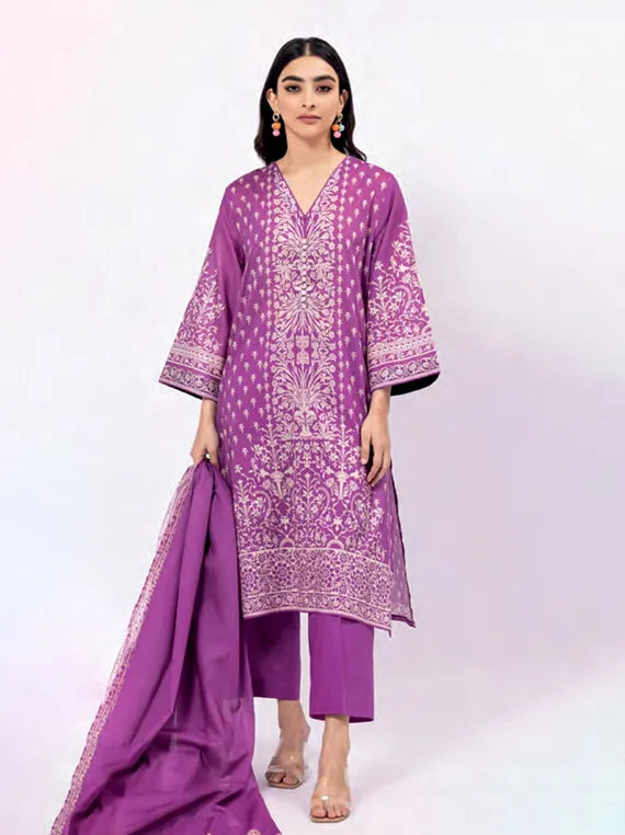 Khaadi Digital Printed Lawn Collection 2025 (ALA230707B)