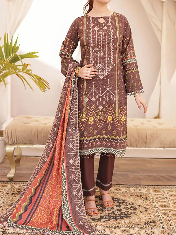 Kiran By Hafiz Textile Lawn Collection 2025 Vol-03 (D-01)