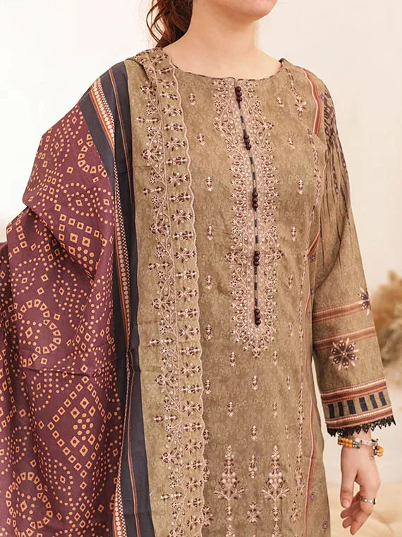 Kiran By Hafiz Textile Lawn Collection 2025 Vol-03 (D-03)