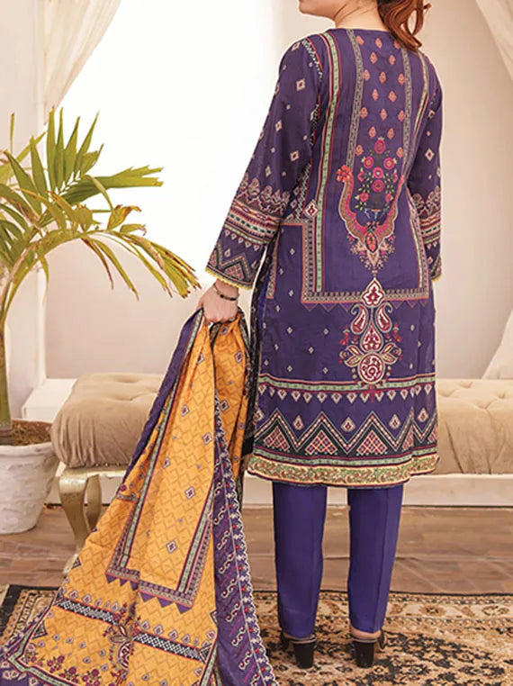 Kiran By Hafiz Textile Lawn Collection 2025 Vol-03 (D-04)