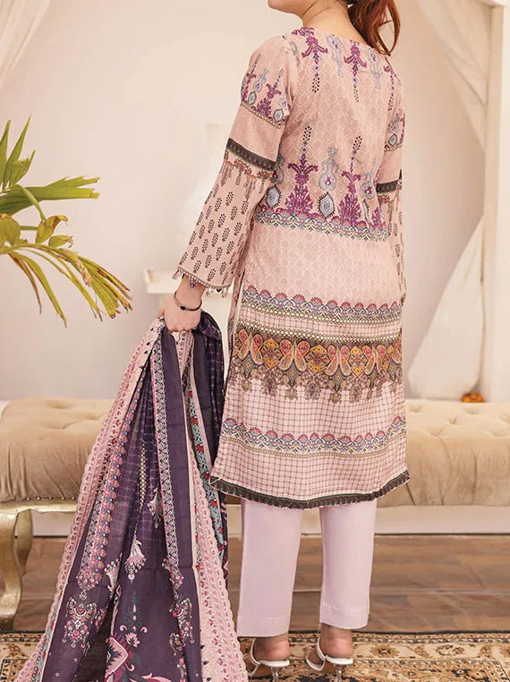 Kiran By Hafiz Textile Lawn Collection 2025 Vol-03 (D-06)