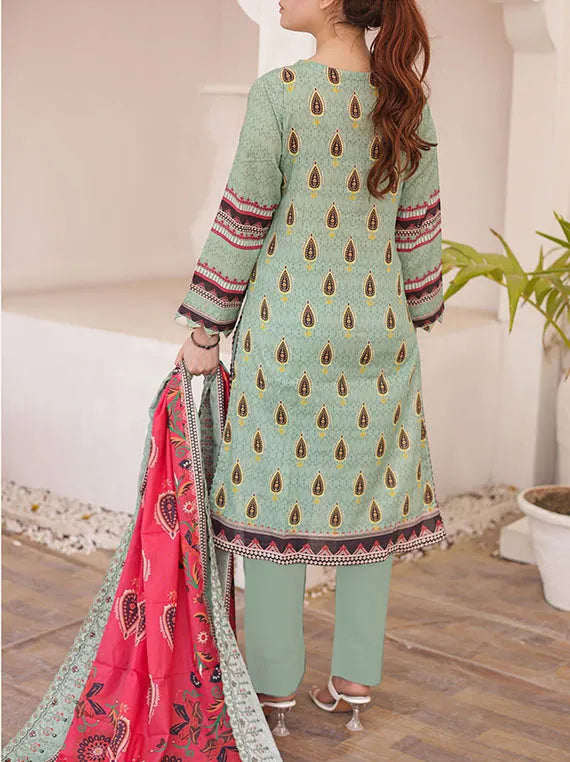Kiran By Hafiz Textile Lawn Collection 2025 Vol-03 (D-09)