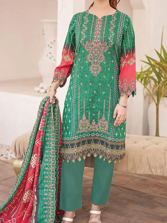 Kiran By Hafiz Textile Lawn Collection 2025 Vol-03 (D-10)
