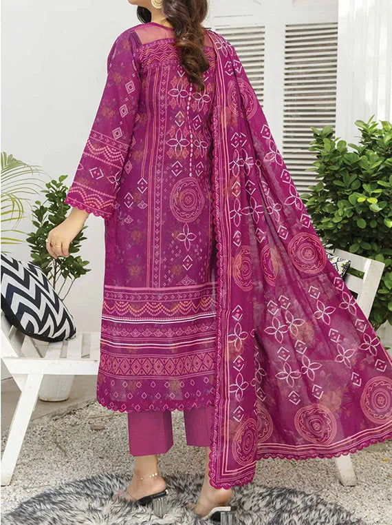 Kiran Lawn Collection 2025 Vol-05 By Hafiz Textile (D-02)