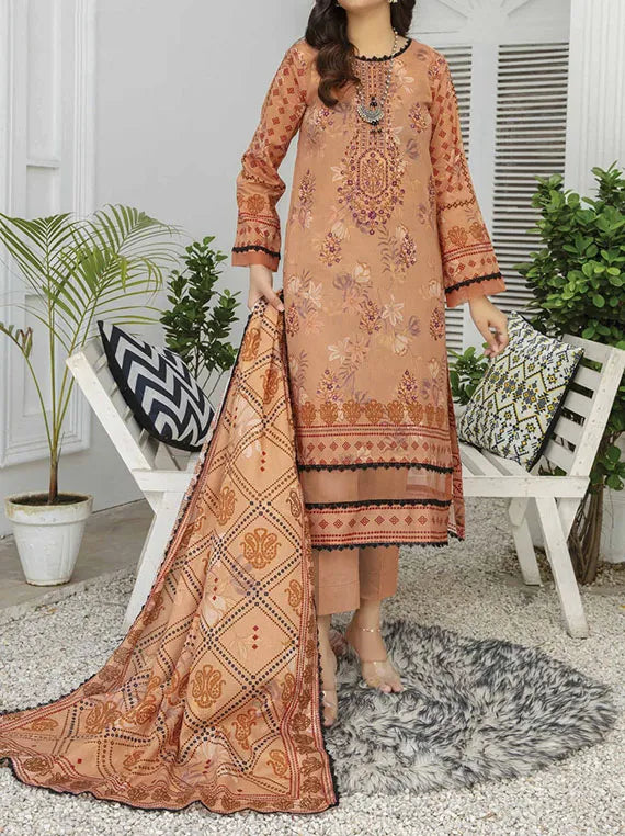 Kiran Lawn Collection 2025 Vol-05 By Hafiz Textile (D-03)