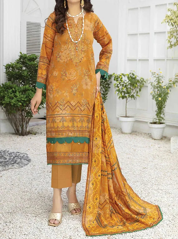 Kiran Lawn Collection 2025 Vol-05 By Hafiz Textile (D-06)