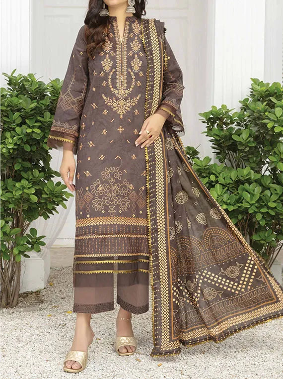 Kiran Lawn Collection 2025 Vol-05 By Hafiz Textile (D-07)
